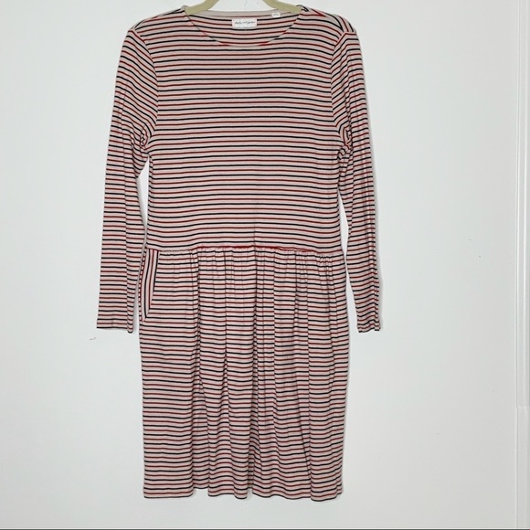Chinti AND PARKER striped long sleeve dress. SZ M - Picture 5 of 9
